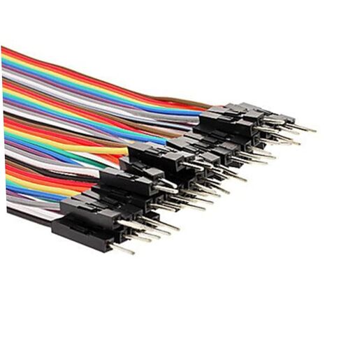 DOITOOL 40-Pin 30 سنتيمتر ذكر إلى أنثى أسلاك توصيل معزز موصل لحام للمشاريع الإلكترونية لوحدات التحكم الدقيقة 1 قطعة in Kuwait