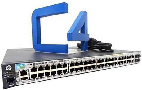 محول HP J9574A E3800-48G-PoE+-4SFP+ Layer 3 J9574-61001 (متجدد) in Kuwait