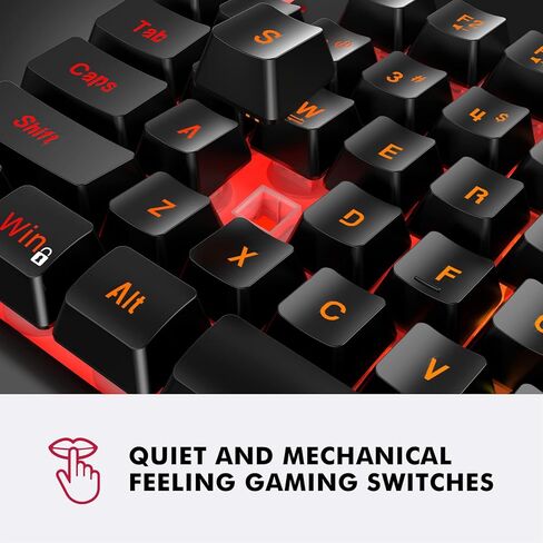NPET 3-in-1 RGB Gaming Combo, Keyboard Mouse Headset for PC Gaming & Work in Saudi Arabia