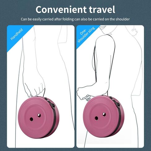 Ultra-Lightweight Collapsible Stool - Portable Folding Seat for Camping, Hiking, Travel & Outdoor Activities (Gradient Purple) in Saudi Arabia