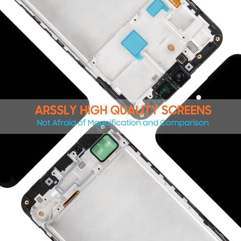 Incell Screen Replacement for Samsung Galaxy A16 4G LCD Display for Galaxy A16 4G LCD Touch Screen Digitizer Assembly with Repair Tools Kit SM-A165B SM-A165P (Black with Frame,Not for A16 5G) in Saudi Arabia