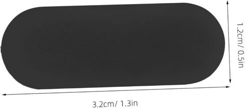 Artibetter 3 Pcs Webcam Cover Slide for Laptops Phones Ultra-Thin Privacy Protection Lens Cover Compatible Tablets Black in Saudi Arabia