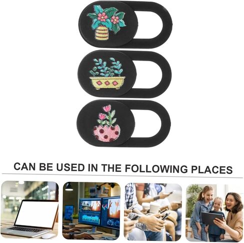ARTIBETTER 3pcs Webcam Covers Potting Camera for Privacy and Security Material for Smartphones Tablets and Laptops in Saudi Arabia