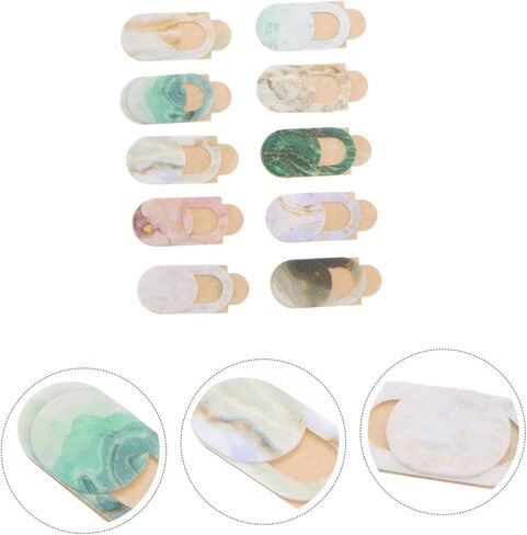 ARTIBETTER 10pcs Marble Style Webcam Privacy Covers Ultra-Thin Camera Protectors for Phone Laptop Tablet Easy to Install -Peeping Privacy Stickers in Saudi Arabia