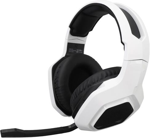 Gaming Earphone Real Time Gaming Sound Wireless Headset for, Mobile Headset for The Stay in Front of The Competitors (White) in Saudi Arabia