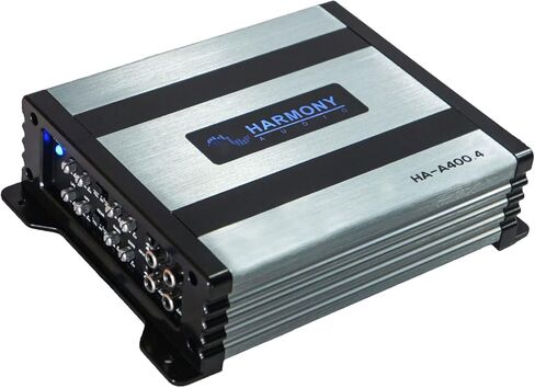 Harmony Audio HA-R46 متوافق مع GMC Sierra 1999-2006 سلسلة إيقاع ستيريو السيارة 4x6 استبدال مكبرات صوت 120 وات، ومكبرات صوت HA-R5 5.25 بوصة 225 وات ومكبر صوت HA-A400.4 سبيكة 4 قنوات 800 وات in Saudi Arabia