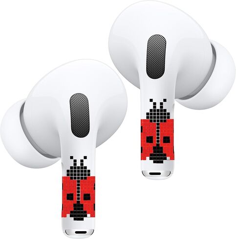 أغلفة جلدية من RockMax لأجهزة AirPods 4، تساعد على تجنب الخلط، مناسبة عالميًا لـ AirPods Pro 3/2/1 وGen 1/2/3/4، غطاء ملصق الفراشة، هدية للنساء والمراهقين in Kuwait