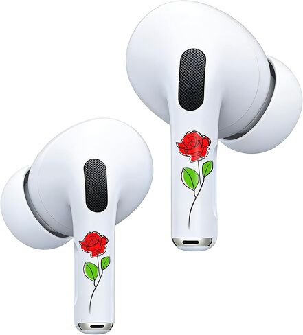 أغلفة جلدية من RockMax لأجهزة AirPods 4، تساعد على تجنب الخلط، مناسبة عالميًا لـ AirPods Pro 3/2/1 وGen 1/2/3/4، غطاء ملصق الفراشة، هدية للنساء والمراهقين in Kuwait