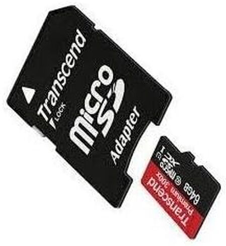 بطاقة ذاكرة Verizon Ellipsis 8 للكمبيوتر اللوحي بسعة 64 جيجابايت بطاقة ذاكرة microSDHC مع محول SD in Kuwait