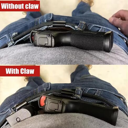 طقم مخلب الحافظة مكون من قطعتين، مخلب جناح الحافظة لحزام الخصر الداخلي المخفي-IWB Kydex، متوفر في اليد اليمنى أو اليسرى قابل للتعديل، مخلب Kydex مع مجموعة أدوات in Kuwait