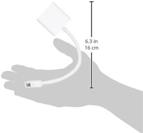 كابل محول Addon-Networking مقاس 8 بوصات Mini-DP إلى HDMI 1.3، أبيض (MDISPLAYPORT2HDMIW) in Saudi Arabia