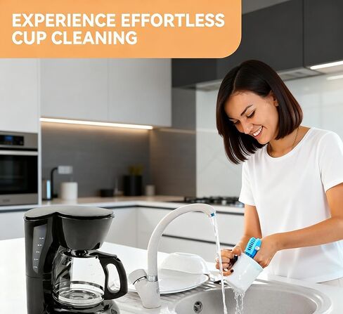 Megalobox 4 in 1 Cup Lid Cleaning Brush,Portable Water Bottle Cleaner Brush,Home Kitchen Crevice Cleaning Tools,Multifuncional Cleaning Tool for Cup, Bottle, jar, etc in Kuwait