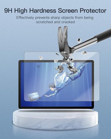 واقي شاشة مكون من قطعتين لجهاز Wacom MovinkPad Pro 14 للرسم مقاس 14 بوصة، زجاج مقسى بصلابة 9H لجهاز Wacom MovinkPad Pro 14، مضاد للخدش، خالٍ من الفقاعات، وضوح عالي الدقة in Kuwait