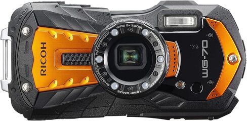 Ricoh WG-70 Black Waterproof Digital Camera 16MP in Saudi Arabia