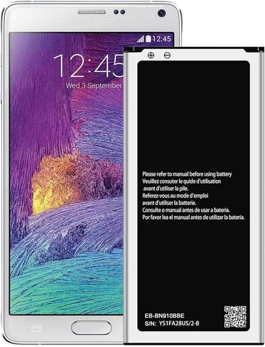 DDONG for Samsung Galaxy Note 4 N910, N910U 4G LTE, N910V(Verizon), N910T(T-Mobile), N910A(AT&T), N910P(Sprint) Replacement Battery EB-BN910BBK EB-BN910BBE EB-BN910BBU in Saudi Arabia