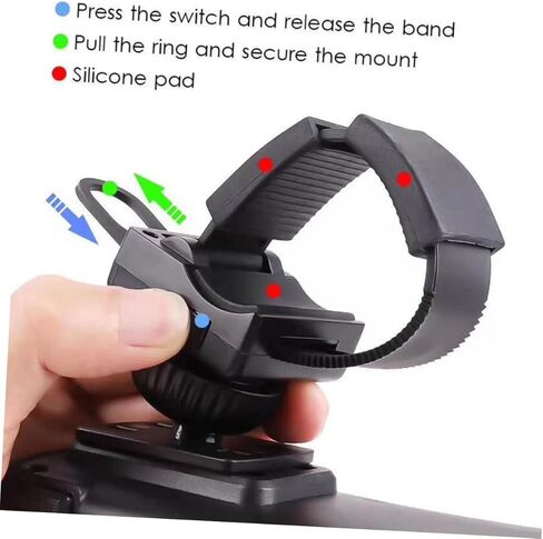 1Pc Vehicle Mounted Tablet PC Bracket Retractable Phone Holder for Car Desktop Sports Phone Support Versatile Stand for Home Vehicle Use Black in Saudi Arabia