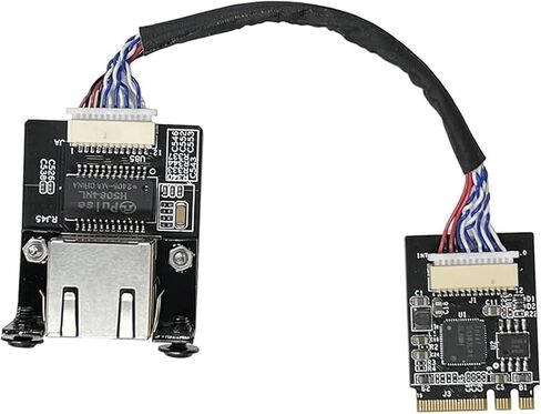 مفتاح M.2 A E إلى وحدة إيثرنت 2.5 جيجابت للكمبيوتر X86 Linux ذو اللوحة الواحدة SBC، i226v 2.5G Ethernet Server NIC، بطاقة الواجهة 10/100/1000/2500 ميجابت في الثانية RJ45 LAN، دعم 2230/2280 (مفتاح M.2 A+E، 20 سم) in Kuwait