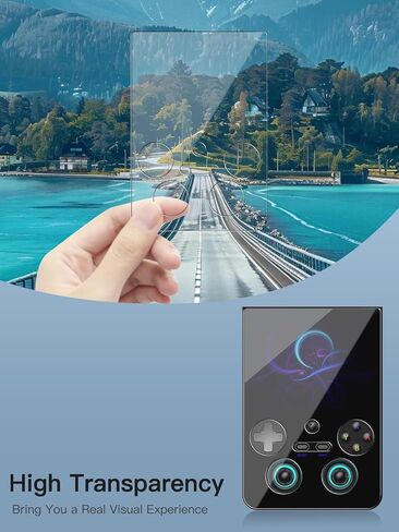 【3 عبوات】 لواقي الشاشة هيدروجيل Anbernic RG477V، مضاد للخدش، PU [Clear HD] طبقة واقية ناعمة ذاتية المعالجة in Kuwait
