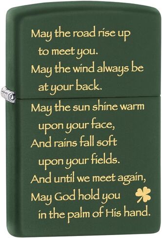 Zippo Irish Blessing Pocket Lighter in Saudi Arabia