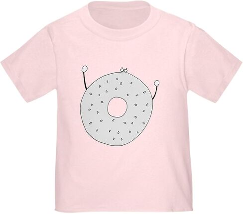 CafePress Bagel Toddler T Shirt Cute Toddler Graphic Tee, 100% Cotton in Kuwait