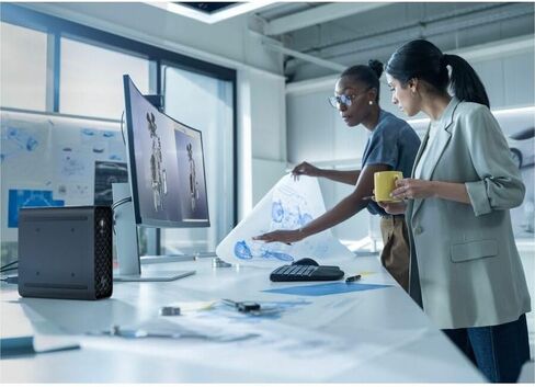 محطة عمل HP Z2 G1i - Intel Core Ultra 5 235-32 جيجابايت - 1 تيرابايت SSD - كمبيوتر صغير - أسود - شريحة Intel W880 - Windows 11 Pro - رسومات NVIDIA RTX A400 4 جيجابايت - لوحة مفاتيح باللغة الإنجليزية - إيثرنت - شبكة محلية لاسلكية in Kuwait