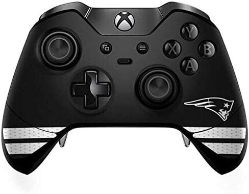 غلاف Skinit المخصص للألعاب متوافق مع وحدة تحكم Xbox One Elite - تصميم مرخص رسميًا من NFL New England Patriots Shutout in Kuwait
