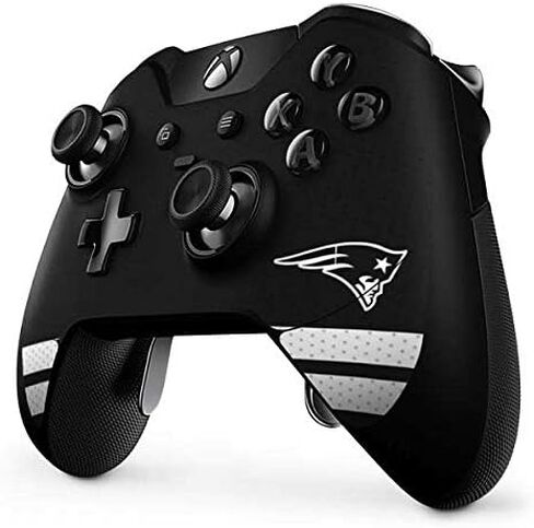 غلاف Skinit المخصص للألعاب متوافق مع وحدة تحكم Xbox One Elite - تصميم مرخص رسميًا من NFL New England Patriots Shutout in Kuwait