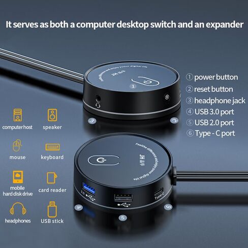 USB 3.0 مفتاح الطاقة الخارجي لأجهزة الكمبيوتر المكتبية in Kuwait
