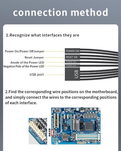 USB 3.0 مفتاح الطاقة الخارجي لأجهزة الكمبيوتر المكتبية in Kuwait