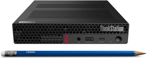 Lenovo ThinkStation P340 Tiny Mini Desktop PC | Intel i5-10th Gen | 32GB DDR4 RAM | 512GB SSD | Wi-Fi | Windows 11 Pro | NVIDIA Quadro P620 GPU | Compact Business Desktop (Renewed) in Kuwait