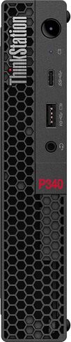 Lenovo ThinkStation P340 Tiny Mini Desktop PC | Intel i5-10th Gen | 32GB DDR4 RAM | 512GB SSD | Wi-Fi | Windows 11 Pro | NVIDIA Quadro P620 GPU | Compact Business Desktop (Renewed) in Kuwait