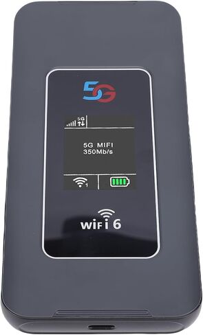 نقطة اتصال متنقلة 5G، شبكة WiFi 6 فائقة السرعة تصل إلى 2.77 جيجابت في الثانية مع بطارية 8000 مللي أمبير في الساعة وتصميم IP67 متين للاتصال في جميع أنحاء العالم أثناء السفر in Kuwait