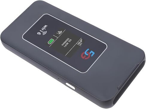 نقطة اتصال متنقلة 5G، شبكة WiFi 6 فائقة السرعة تصل إلى 2.77 جيجابت في الثانية مع بطارية 8000 مللي أمبير في الساعة وتصميم IP67 متين للاتصال في جميع أنحاء العالم أثناء السفر in Kuwait