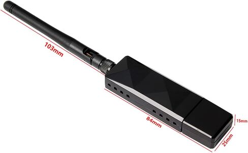 Yosoo Health Gear Wireless Netcard Ar9271 USB WiFi Adapter for Pc, Ar9271, Atheros Ar9271 for Pc, for Desktop Computer Network Adapters with 2.4Ghz, 5Ghz High Gain Dual Band 5Dbi in Saudi Arabia