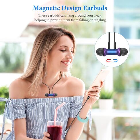 ACANDYA Wired Headphones for Apple iPhone 14 13 Pro MFi-Certified Cord Earbuds for iPhone 12 Pro Max 11 XS Max XR XS SE 8 Plus Earphones Built-in Microphone Volume Control Magnetic Headsets Purple in Saudi Arabia