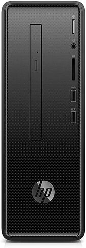 HP 290-p0043w Slim Celeron G4900 3.1 جيجا هرتز، 4 جيجا بايت رام، 500 جيجا بايت HDD، ويندوز 10 هوم، أسود in Kuwait