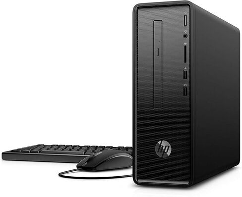 HP 290-p0043w Slim Celeron G4900 3.1 جيجا هرتز، 4 جيجا بايت رام، 500 جيجا بايت HDD، ويندوز 10 هوم، أسود in Kuwait