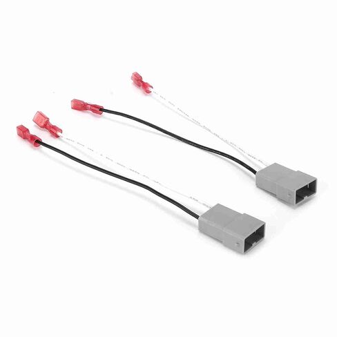 Speaker Harness Adapter Plug Premium Quality Direct Plug and Play Car Audio Wiring Connector Replacement for and ABS Plastic 2 Pack in Saudi Arabia