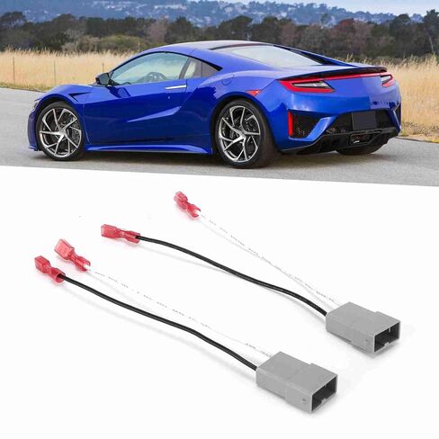 Speaker Harness Adapter Plug Premium Quality Direct Plug and Play Car Audio Wiring Connector Replacement for and ABS Plastic 2 Pack in Saudi Arabia