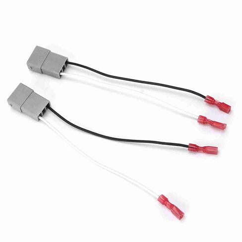 Speaker Harness Adapter Plug Premium Quality Direct Plug and Play Car Audio Wiring Connector Replacement for and ABS Plastic 2 Pack in Saudi Arabia