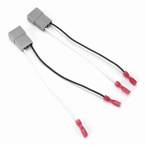Speaker Harness Adapter Plug Premium Quality Direct Plug and Play Car Audio Wiring Connector Replacement for and ABS Plastic 2 Pack in Saudi Arabia