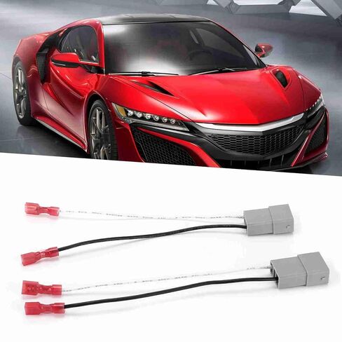 Speaker Harness Adapter Plug Premium Quality Direct Plug and Play Car Audio Wiring Connector Replacement for and ABS Plastic 2 Pack in Saudi Arabia