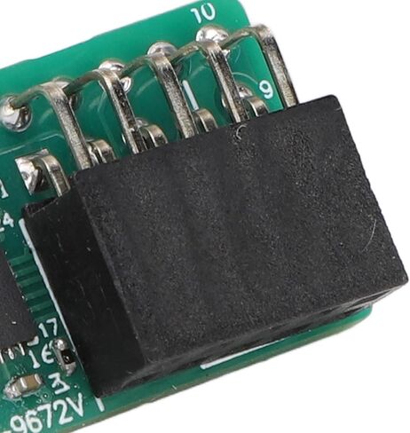 وحدة TPM 2.0 عمودية 10Pin SPI Ted وحدة أمان التشفير لمنصة SuperMicro AOM TPM 9672V اللوحة الأم PCB الأخضر in Saudi Arabia