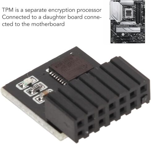 وحدة TPM 2.0 مع 14 دبوسًا، وحدة أمان التشفير TPM 2.0 للوحة الأم Asustek، وبطاقة التحكم عن بعد SPI لـ 11 2.0 in Kuwait