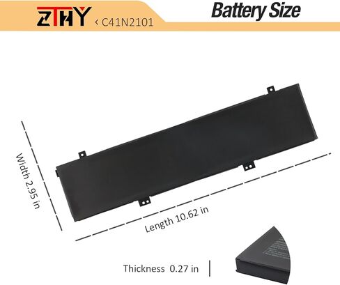 C41N2101 استبدال بطارية الكمبيوتر المحمول Asus ROG Zephyrus G14 GA402 GA402RK GA402RK GA402NI TUF Dash F15 FX517 FX517ZC FX517ZM Zenbook Pro 14 Duo OLED UM6702RA UX8402ZA VivoBook Pro 15X OLED K6501ZM in Kuwait