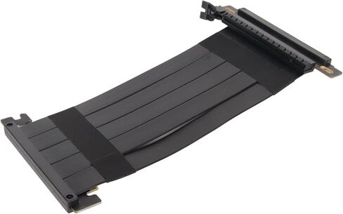 كابل تمديد PCIe 4.0 X16، ملف تعريف رفيع لكفاءة عالية، محول طاقة GPU بأطوال متعددة (20 سم) (30 سم) (40 سم) (50 سم) (60 سم) للاعبين ومستخدمي محطات العمل in Kuwait
