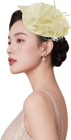 قبعة شاي شاي fascinator - 2025 Derby Pillbox entucky Hat للنساء in Kuwait