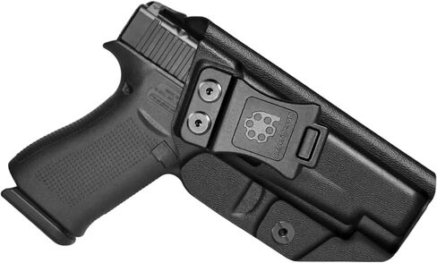 Amberide Glock 48 IWB Holster، Kydex-Boltaron داخل حزام الخصر لـ Glock 48 9mm، رسم سريع، احتفاظ آمن، قابل للتعديل 0-30 درجة غير قادر in Saudi Arabia