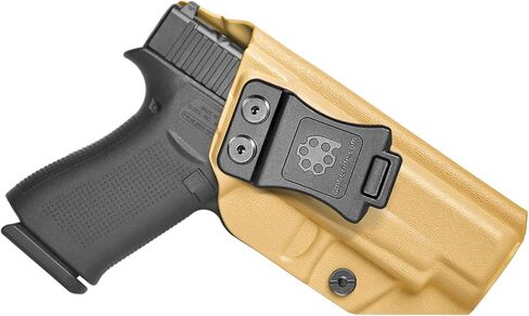 Amberide Glock 48 IWB Holster، Kydex-Boltaron داخل حزام الخصر لـ Glock 48 9mm، رسم سريع، احتفاظ آمن، قابل للتعديل 0-30 درجة غير قادر in Saudi Arabia