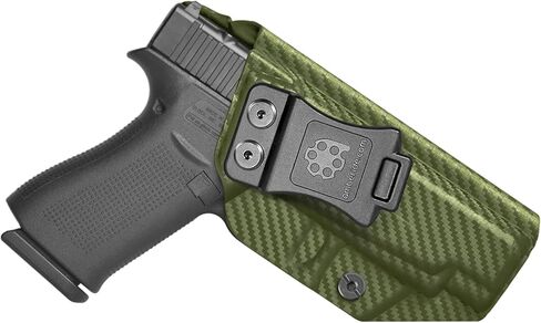 Amberide Glock 48 IWB Holster، Kydex-Boltaron داخل حزام الخصر لـ Glock 48 9mm، رسم سريع، احتفاظ آمن، قابل للتعديل 0-30 درجة غير قادر in Saudi Arabia